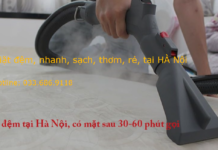 Giặt đệm tại Hà Nội – Có mặt nhanh 30 phút